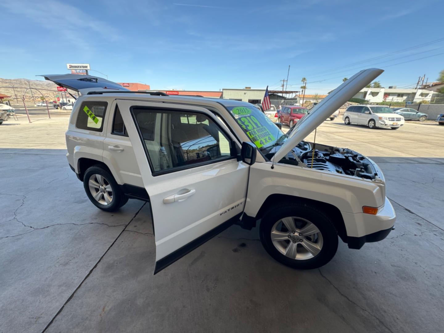 2015 White Jeep Patriot (1C4NJRBB4FD) , located at 2190 Hwy 95, Bullhead City, AZ, 86442, (928) 704-0060, 0.000000, 0.000000 - Photo#13